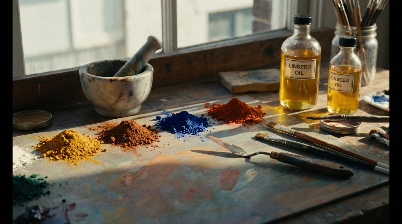 Making Oil Paint for Beginners