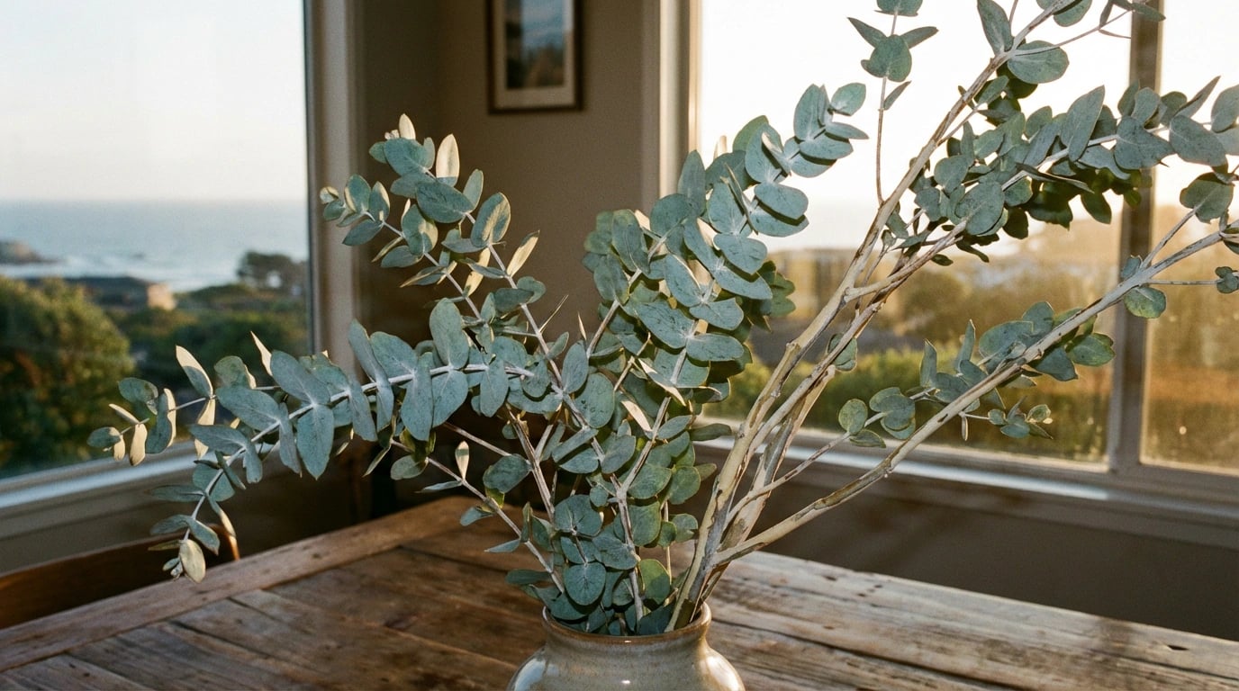 Watercolor Eucalyptus: Capturing Silvery Branches
