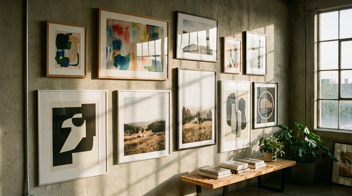 How to Display Art Prints Beautifully