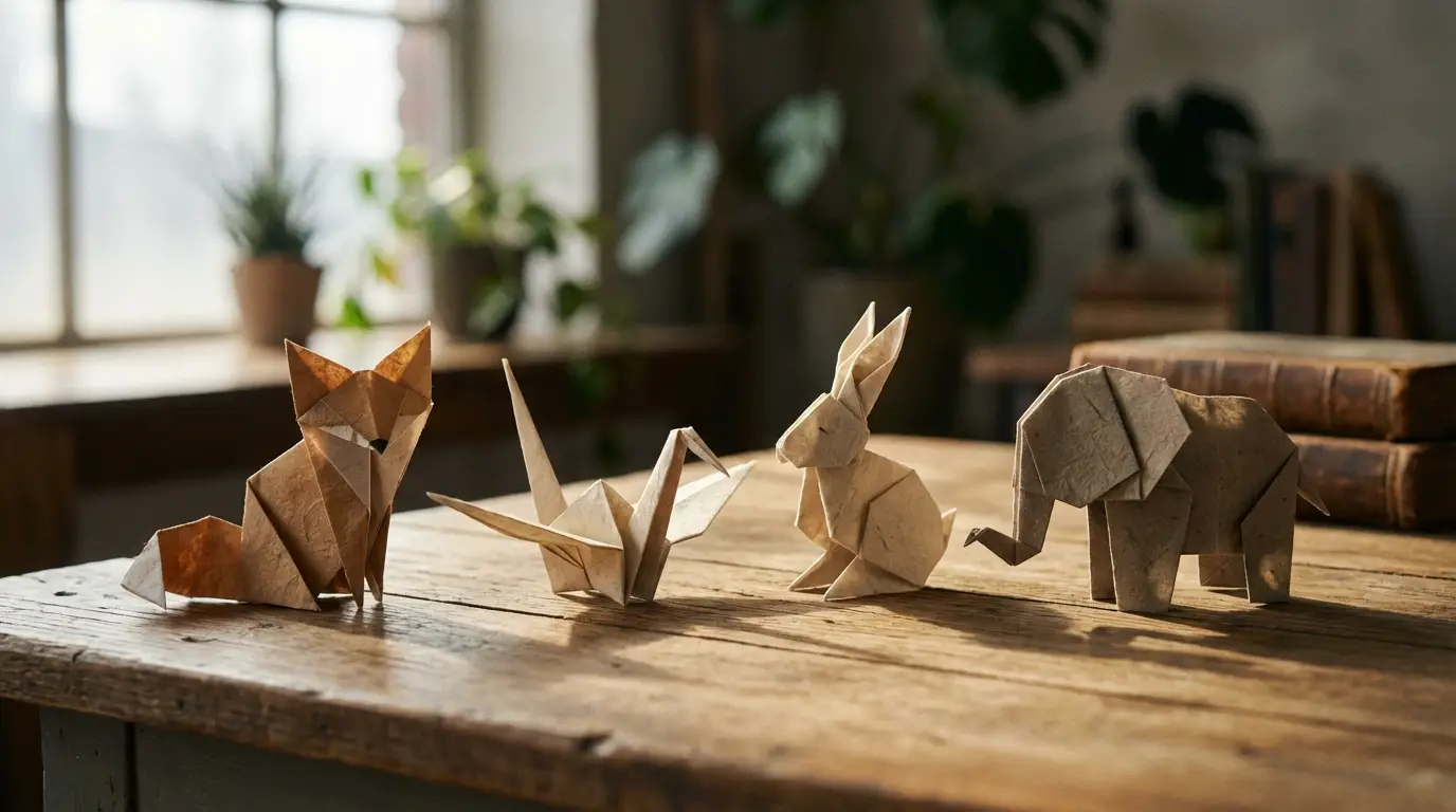 The art of animal origami